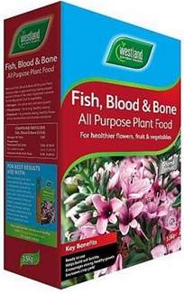Fish blood and bone plant food for fig trees